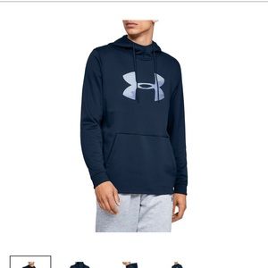 Under Armour Cold Gear blue hoodie